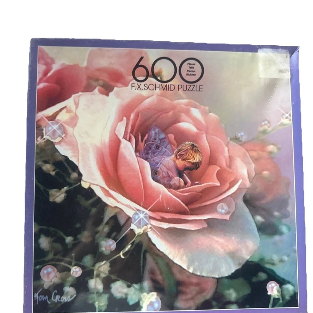 Pink Rose Puzzle